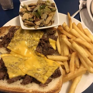 Philly Cheese Steak Sandwich
